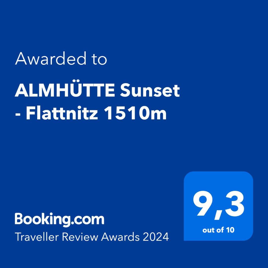Almhuette Sunset - Flattnitz 1510M Villa Eksteriør billede